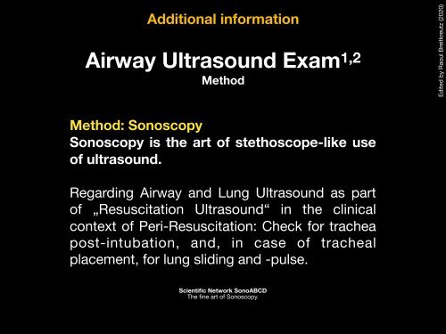 Resuscitation Ultrasound