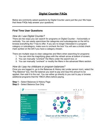 Digital Counter FAQs