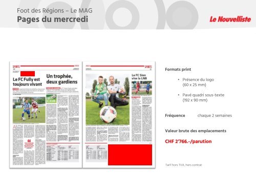 NOUVELLISTE_OFFRE_Foot des Région_2019