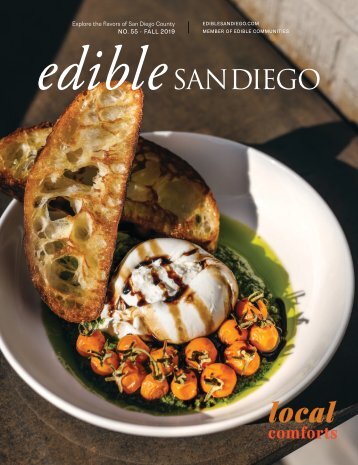 Edible San Diego Issue #55 Fall 2019 