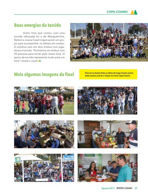 Revista Coamo Edição de Agosto de 2019