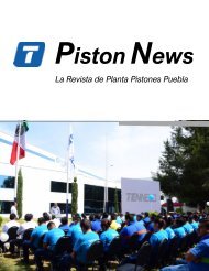 Piston News La Revista de Planta Pistones Puebla