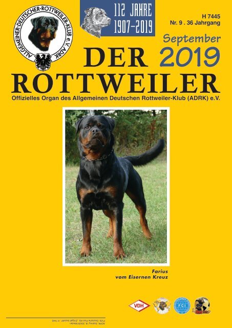 Der Rottweiler - Ausgabe September 2019
