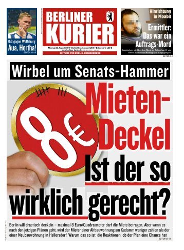 Berliner Kurier 26.08.2019