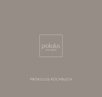 Prokulus Kochbuch