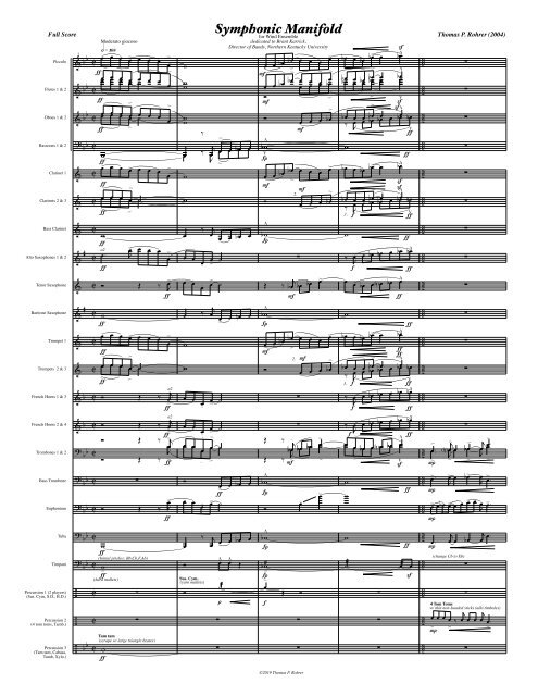 Symphonic Manifold-Thomas Rohrer