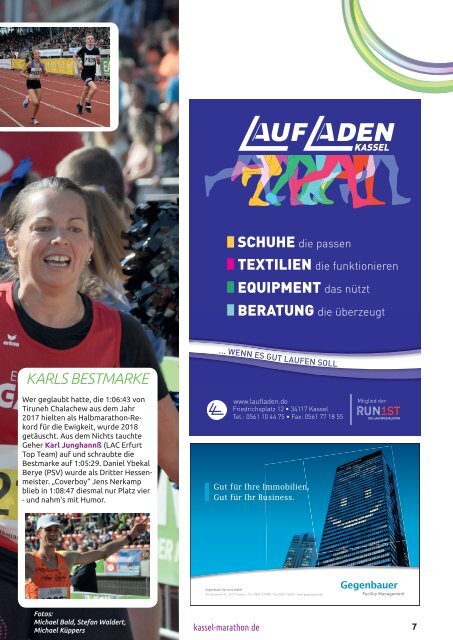 EAM Kassel Marathon - Das Magazin 2019