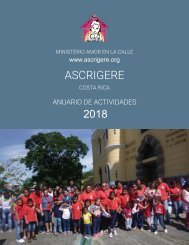 ANUARIO DE ACTIVIDADES AÑO 2018