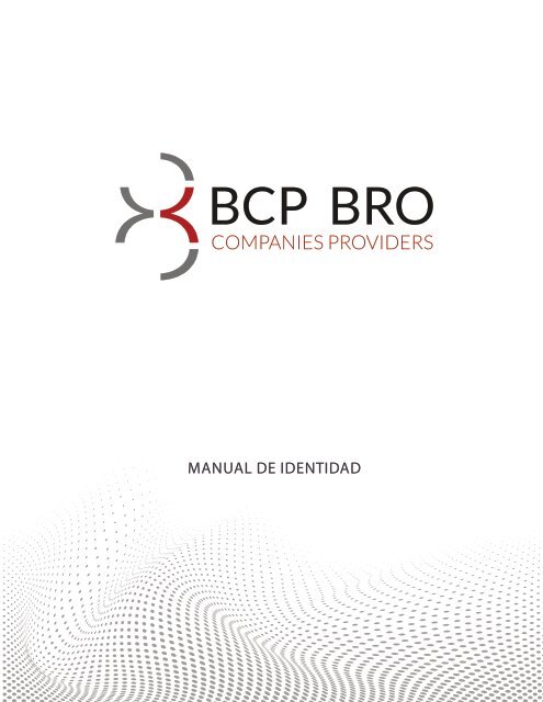manual de identidad BCP BROS