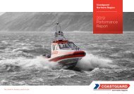 Coastguard Northern Region - 2019 Performance Report