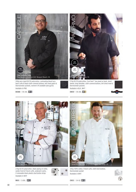 Chef Works Catalogue