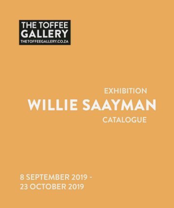 Willie Saayman Exhibition Catalogue