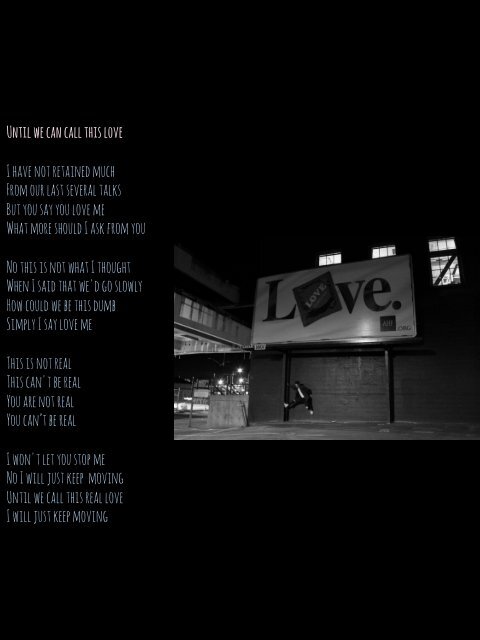 lyric slideshow