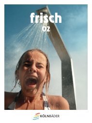 frisch 02, das Magazin der KölnBäder