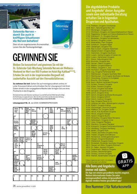 meine gesundheit September 2019