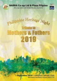 2019 Tribute to Mothers and Fathers [alternate cover]