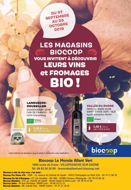 ECHO BEAUJOLAIS - SEPTEMBRE 2019