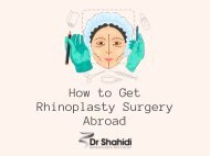 How to Get Rhinoplasty Surgery Abroad