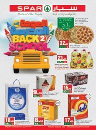 SPAR  flyer from  28th Aug to 3rdSep