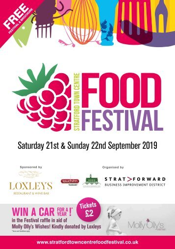 Stratford Town Centre Food Festival Brochure 2019