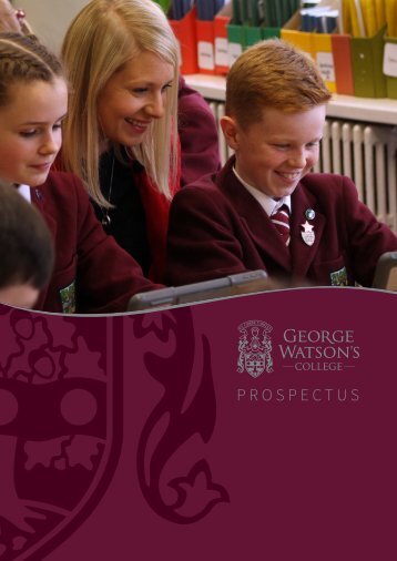 George Watson's College Prospectus 2019