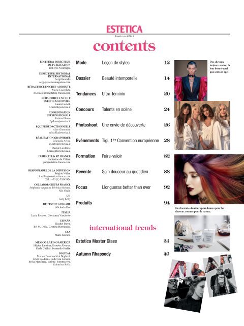 Estetica Magazine FRANCE (4/2019)