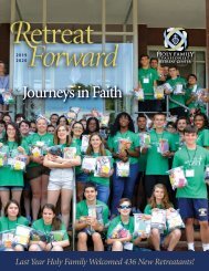 Retreat Forward 2019-20