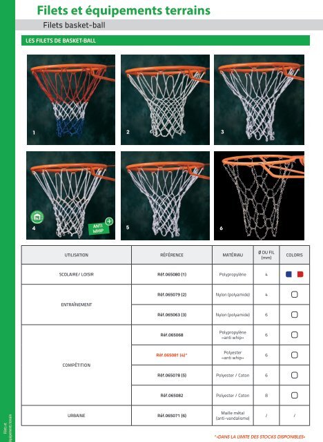 Equipement sportif Eurocom 2019