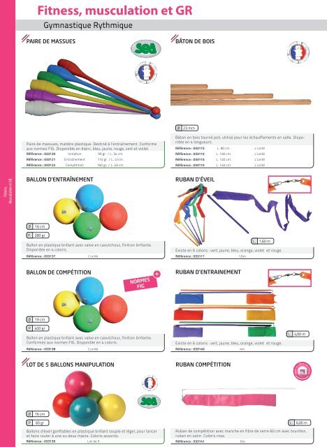 Equipement sportif Eurocom 2019