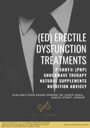Erectile dysfunction treatment at Dr SW Clinics-5