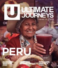 UJ#22 - Peru, local flavor