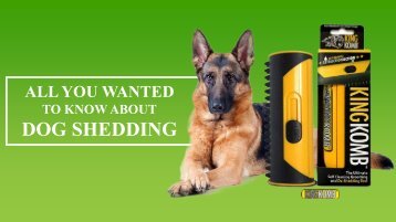 Why Should You Use a Dog De-Shedder to Handle Dog Shedding