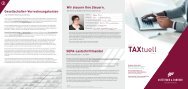 TAXtuell Ausgabe 8 (August 2019)