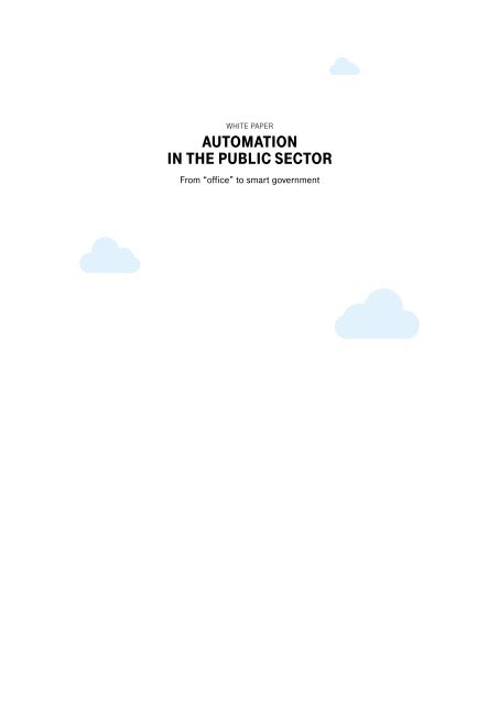 Automation in the Public Sector