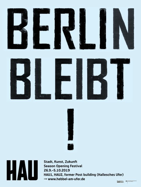 Exberliner issue 185, September 2019