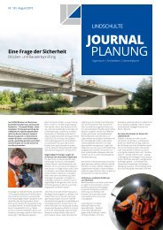 LINDSCHULTE-Kundenzeitung „Journal Planung“ 18/2019