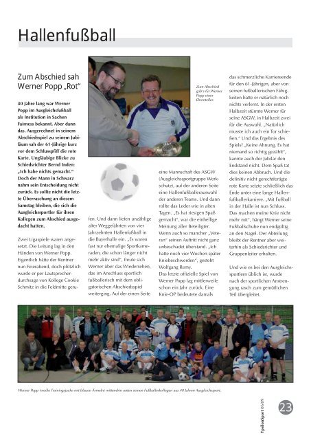 Juni 2009 - SV Bayer Wuppertal