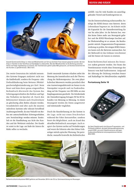 AUTOINSIDE Ausgabe 9 – September 2019