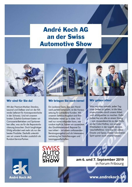 AUTOINSIDE Ausgabe 9 – September 2019