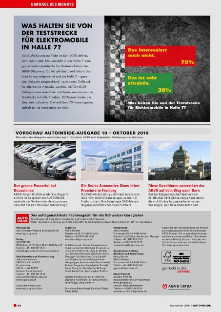 AUTOINSIDE Ausgabe 9 – September 2019