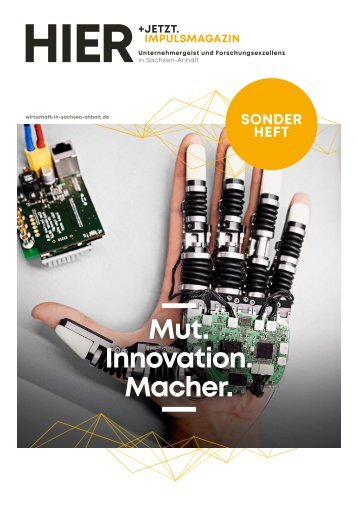 HIER+JETZT. Impulsmagazin // Sonderheft 2019