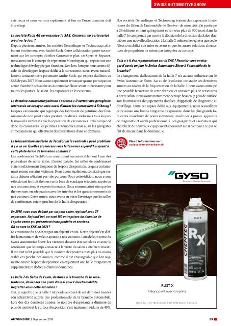 AUTOINSIDE  Edizione 9 – Settembre 2019