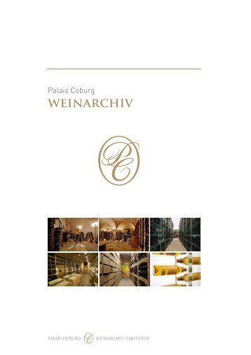 weinarchiv - Palais Coburg