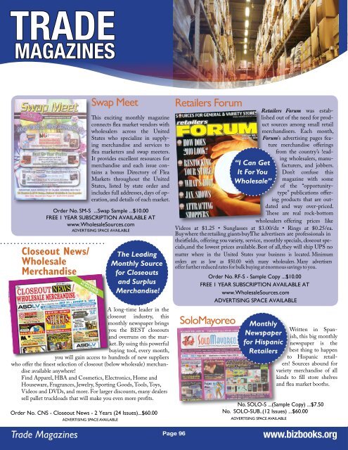 Swap Meet Magazine - Sept. 2019 E-Mag