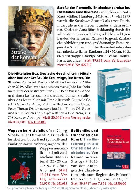 Frölich & Kaufmann 19. Versandkatalog 2019