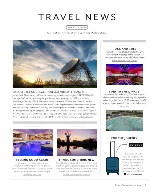 British Travel Journal | Autumn 2019