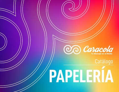 Catálogo Papelería