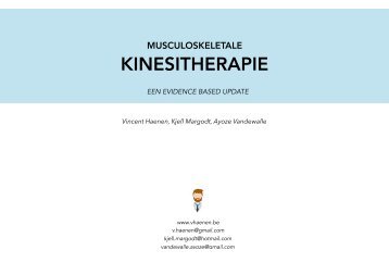 Musculoskeletale kinesitherapie