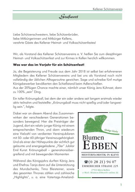 Kellener Schützenverein_2019