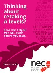 Thinking about retaking A levels?